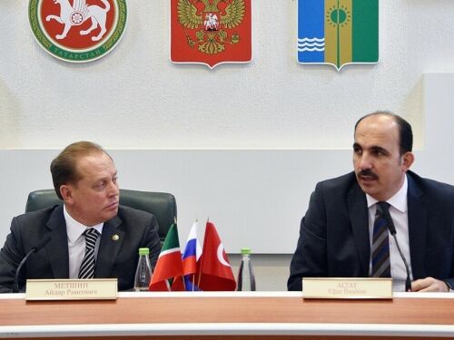 Түбән Камага Төрки дөнья муниципалитетлары берлеге вәкилләре килде