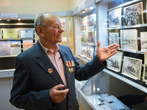 Түбән Камада чана-трактор поездының 60 еллыгына багышланган күргәзмә ачылды