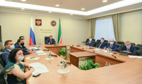 Песошин Идел буе федераль округы субъектларын үстерү буенча киңәшмәдә катнашты