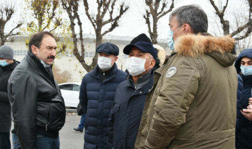 Рөстәм Миңнеханов Казансу елгасы ярының төзекләндерелә торган участогын карады