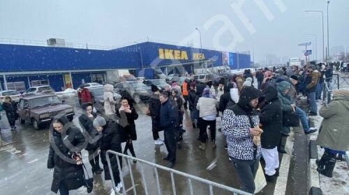 Кыска ялганыш аркасында Казанда «Мега» сәүдә үзәгеннән 1200 кеше эвакуацияләнде