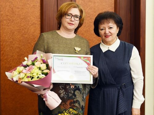 Түбән Кама икмәк комбинатына «ТАССРның 100 еллыгы» сертификаты тапшырылды