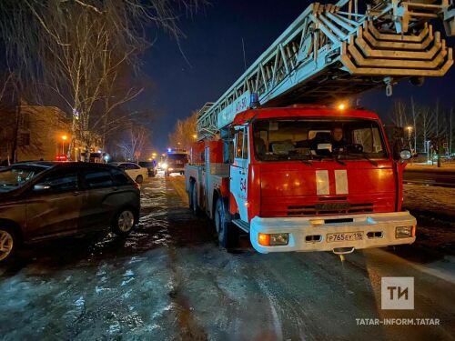 Чаллыда сәламәтләндерү комплексында янгыннан ике кешене коткардылар