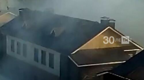 Яшел Үзәндә Полукамушки бистәсендә янгын чыккан