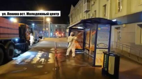 Әлмәт башлыгы шәһәрне көн саен дезинфекцияләү турында яза