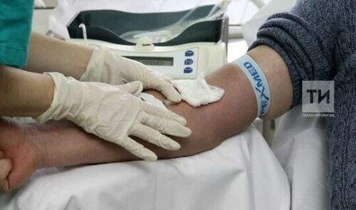 Республика кан үзәгендә коронавирустан дәвалау өчен плазманы 21 кеше тапшырган