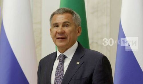 Рөстәм Миңнеханов «Татар-информ» агентлыгын 30 еллыгы белән котлады