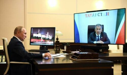 Владимир Путин Татарстан халкын ТАССРның 100 еллыгы белән котлады