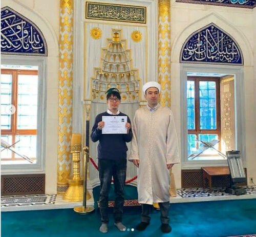 Япон егете Юто Хишияма ислам динен кабул иткән