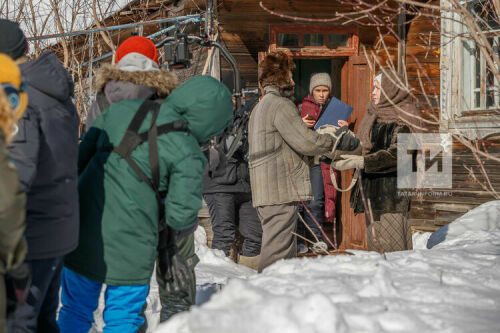 Гөберчәк авылында Мөхәммәт Мәһдиев әсәре буенча татар киносы төшерә башладылар