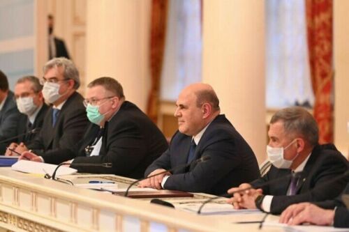 Рөстәм Миңнеханов Россия һәм Казахстан делегацияләре очрашуында катнашты
