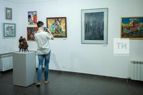 Татарстан рәссамнары 78 елдан соң Горький музеена Тукай темасын кайтарды