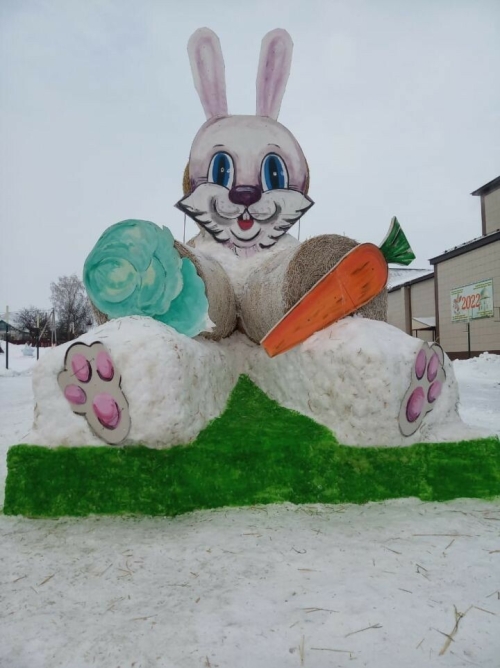 Теләче районында Яңа ел символы – куян сыннары саны 1001 данәгә җиткән