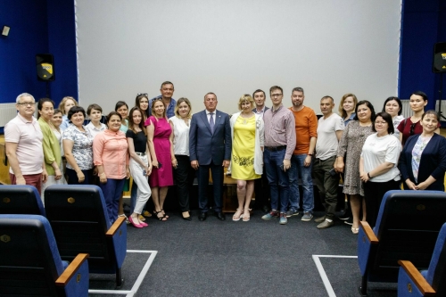 «Татмедиа» медиамәктәбе район редакцияләре өчен Тәтештә укулар үткәрә