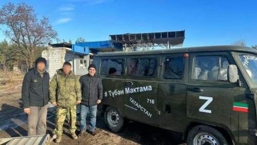 Әлмәттә яшәүчеләр махсус хәрби операция зонасына «УАЗ», мичләр, җылы әйберләр җибәрделәр