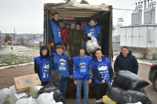 Кайбычтан Лисичанск һәм Рубежное шәһәрләренә гуманитар ярдәм озатылды
