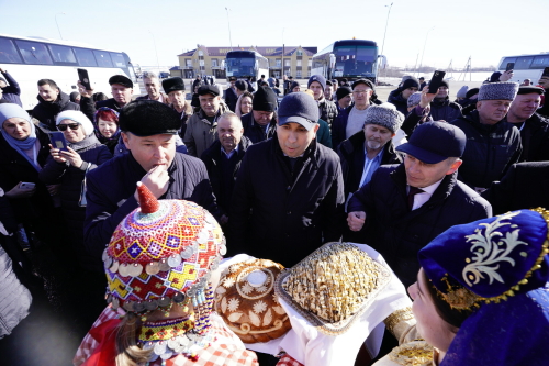 Чувашиядә XI Бөтенроссия татар авыллары эшмәкәрләре җыены делегатларын каршыладылар