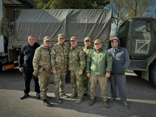 Бөгелмә мэры махсус хәрби операция зонасына ярдәм партиясен илтте