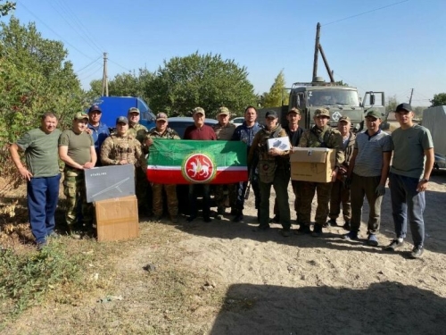 Балтач районы башлыгы махсус хәрби операция зонасында булган