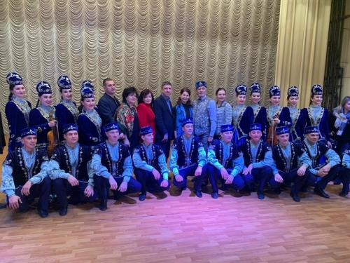 Татарстан делегациясе Луганск Халык Республикасында концерт куйды