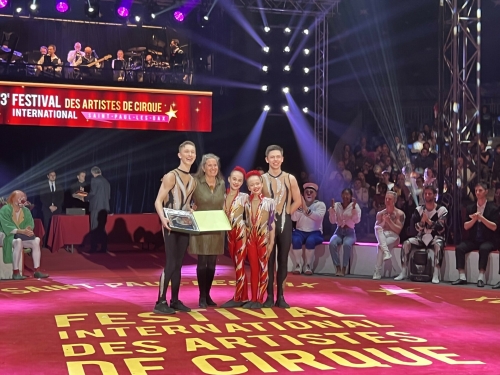 Казан циркы мәктәбе укучылары Сен-Поль-ле-Дак халыкара фестивалендә көмеш приз яулады