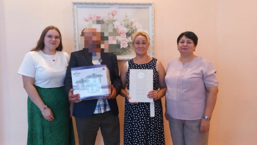Кайбычта контракт буенча махсус хәрби операциягә китүче никахын рәсмиләштерде