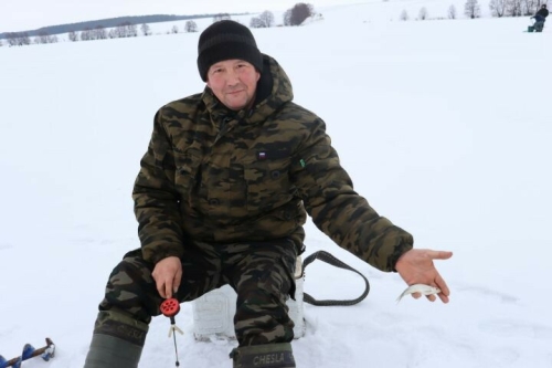 Әлки районында кышкы балык тоту бәйгесендә катнашучылар бүләкләнде