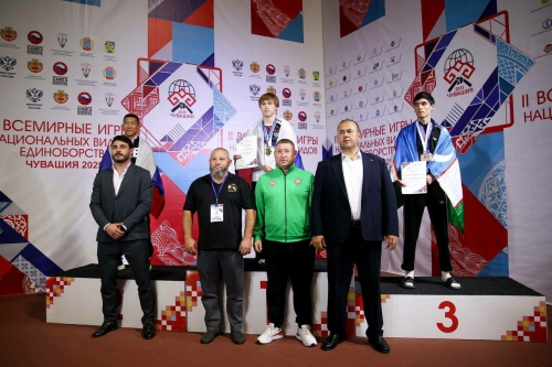 Илфат Миңнегалиев II Бөтендөнья милли көрәш төрләре уеннары җиңүчесе булды