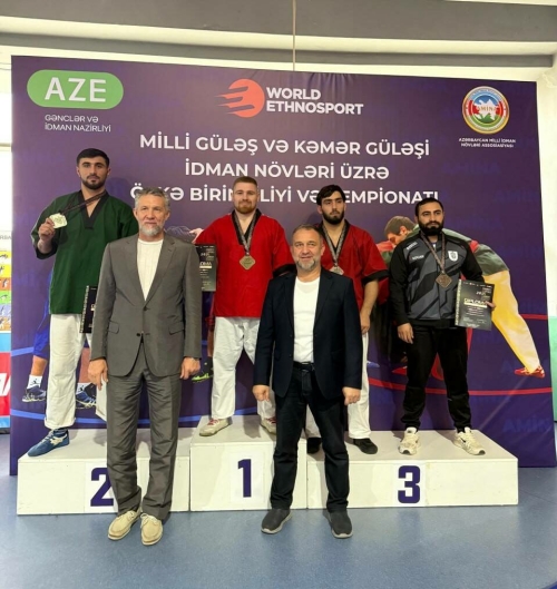 Татарстан көрәшчеләре Бакуда узган көрәш буенча халыкара турнирда җиңү яулады