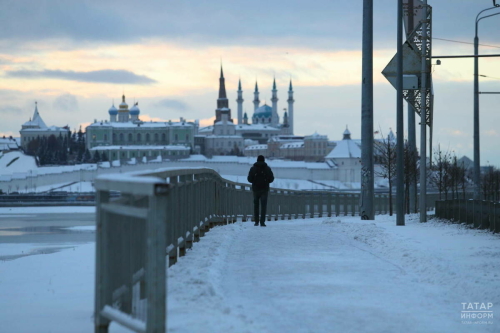 Татарстанга климатик кыш декабрьнең икенче ункөнлегендә киләчәк – метеоролог