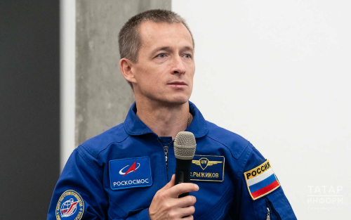 Татарстан космонавты Сергей Рыжиков Җиргә кайтты