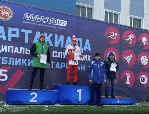 Спас мәгариф бүлеге җитәкчесе муниципаль хезмәткәрләр чаңгы ярышында призлы урын алды