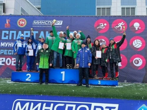 Зәй муниципаль хезмәткәрләре Спартакиадада призлы урын алды