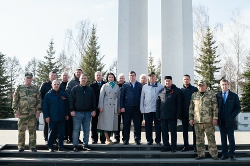 Түбән Кама «Җиңү юллары» акциясе кысаларында Мәскәү делегациясен кабул итте