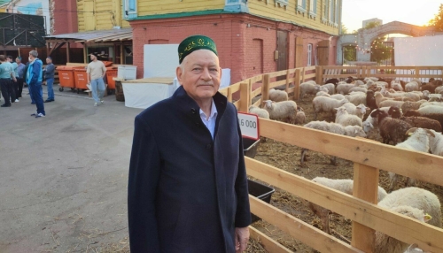 Казанның «Мәрҗани» мәчете янында Корбан чалдыру өчен махсус урын булдырылган