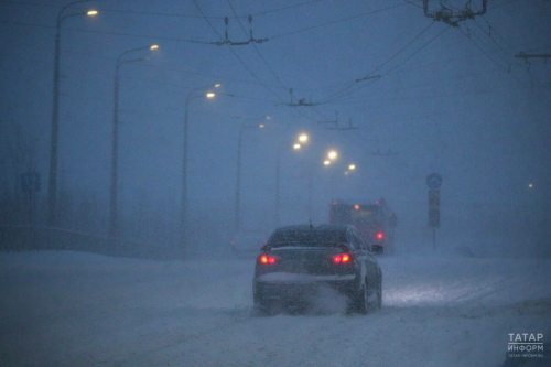 14 февральдә Татарстанда буран һәм көчле җил көтелә