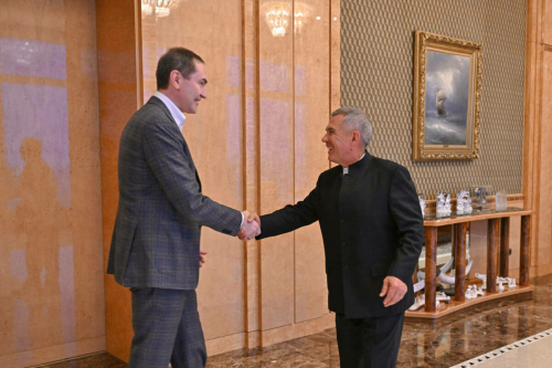 Рөстәм Миңнеханов Саклык банкы идарәсе рәисенең беренче урынбасары белән очрашты