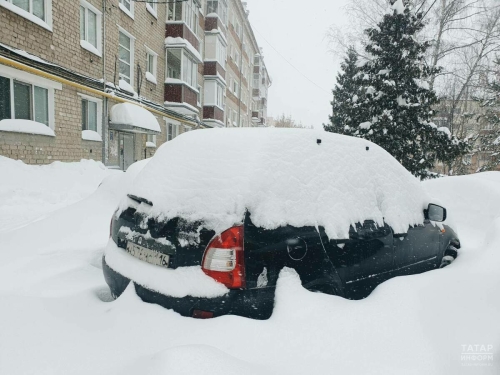 Февраль башыннан Казанда айлык норманың 121 проценты күләмендә явым-төшем күзәтелгән
