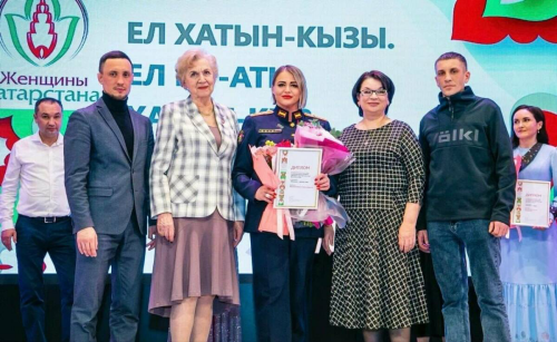 Түбән Камада махсус операция волонтеры Лариса Нуриева «Ел хатын-кызы» булды