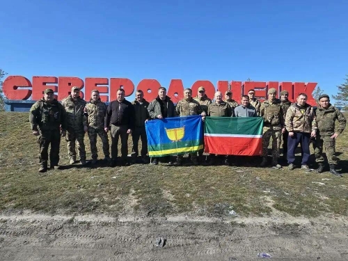 Равил Хисаметдинов Биектау районыннан махсус операция зонасына 20 тонна йөк илтте