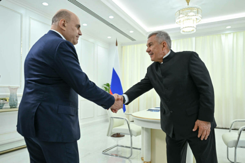 Рөстәм Миңнеханов Михаил Мишустинны юбилее белән котлады