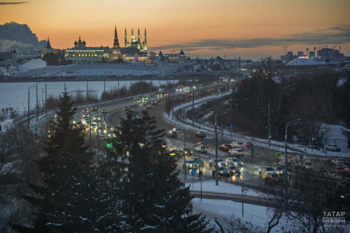 Бүген Татарстанда буран һәм -9 градуска кадәр салкын булуы көтелә