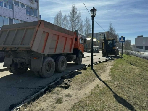 Менделеевскида урам-юл челтәренең төп участокларында ремонт эшләре башланды