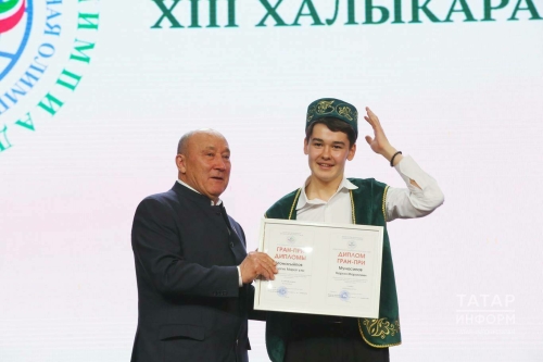 Халыкара олимпиаданың Гран-при иясе Нәргиз Монасыйпов: Татарлар арасында яшәргә телим