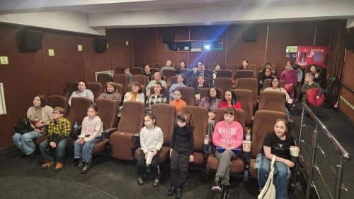 Сургут укучылары «Татарстан киносы» айлыгы кысаларында «Әлмәндәр» фильмын караган