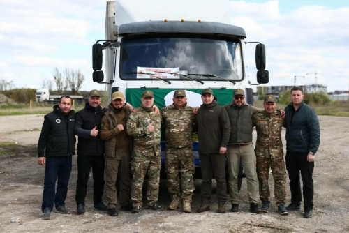 Яшел Үзән районыннан Лисичанскига 10 тонна гуманитар ярдәм китерделәр