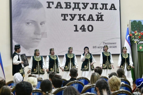 Ташкентта Габдулла Тукайның 140 еллыгын зур бәйрәм концерты белән билгеләп үткәннәр