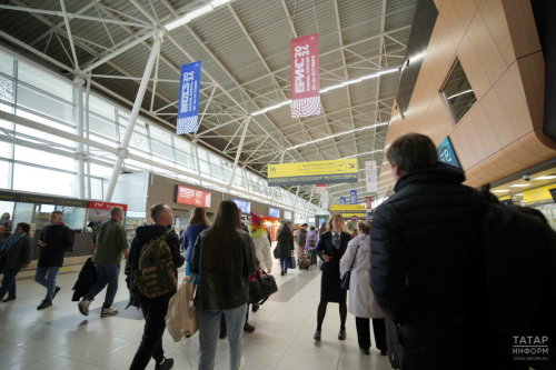 Казан аэропортында халыкара пассажирлар агымы 31 процентка арткан