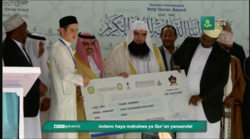 Россия коръән хафизы Танзаниядә узган Халыкара бәйгедә өченче урынны яулады