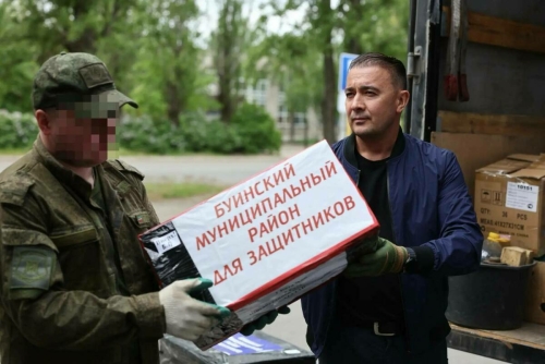 Буа муниципаль районыннан Рубежноега гуманитар ярдәм китерделәр